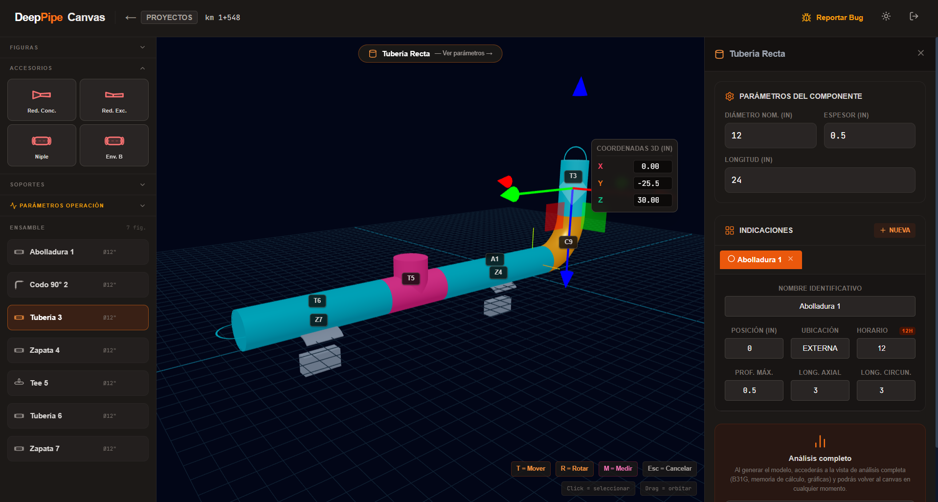 DeepPipe Dashboard Interface Preview